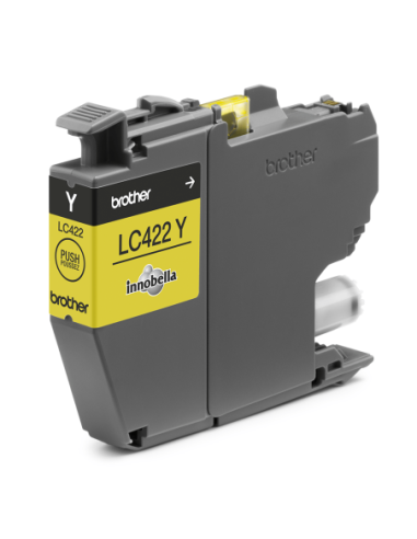 CARTUCHO BROTHER LC422 AMARILLO 550PAG