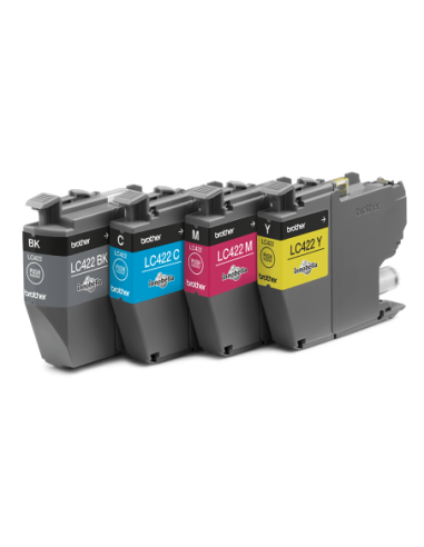 CARTUCHO BROTHER LC422 MULTIPACK 4...