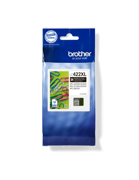 CARTUCHO BROTHER LC422XL NEGRO 3000 PAG