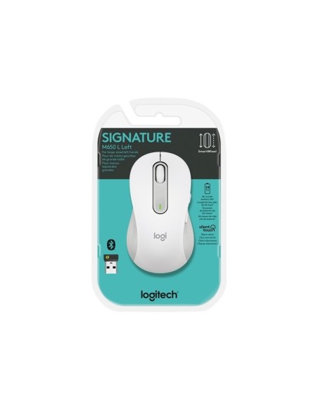 RATON LOGITECH M650 L SIGNATURE BLANCO WIFI-BT