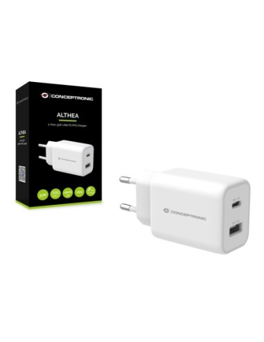 CARGADOR CONCEPTRONIC USB-C + USB-A...