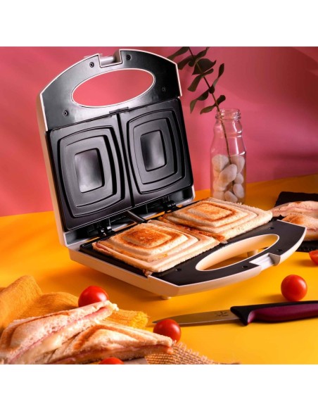 SANDWICHERA JATA JESW1232 750W BLANCA