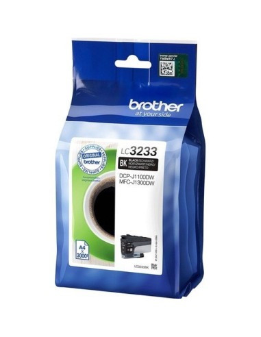 CARTUCHO BROTHER LC3233BK NEGRO 3000PG