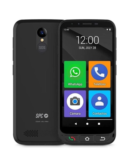 TELEFONO MOVIL SPC ZEUS 4G PRO NEGRO 5.5"-QC2.0-3GB-32GB