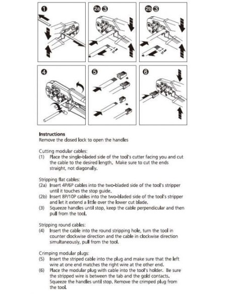 CRIMPADORA EQUIP RJ11-RJ12-RJ45