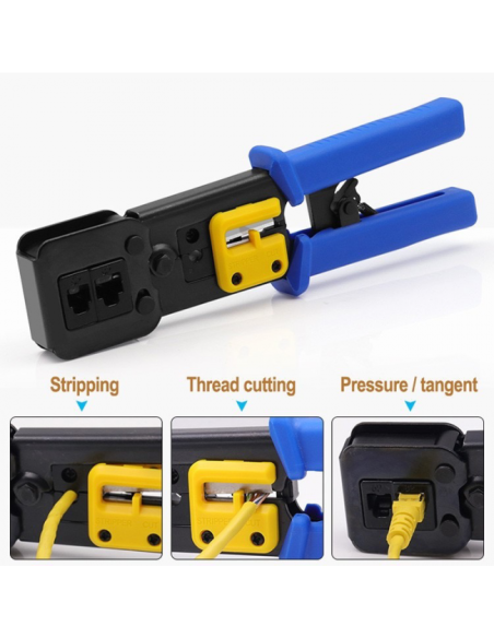 CRIMPADORA MODULAR EQUIP RJ11-RJ12-RJ45