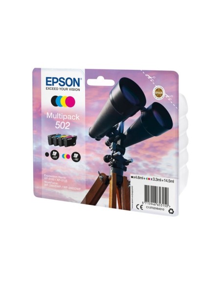 CARTUCHO EPSON 502 MULTIPACK 4 COLORES