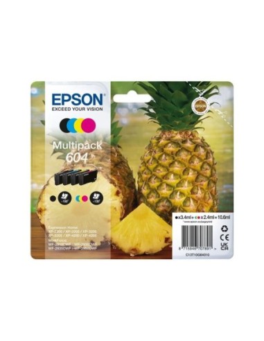 CARTUCHO EPSON 604 MULTIPACK 4 COLORES (PIÑA)