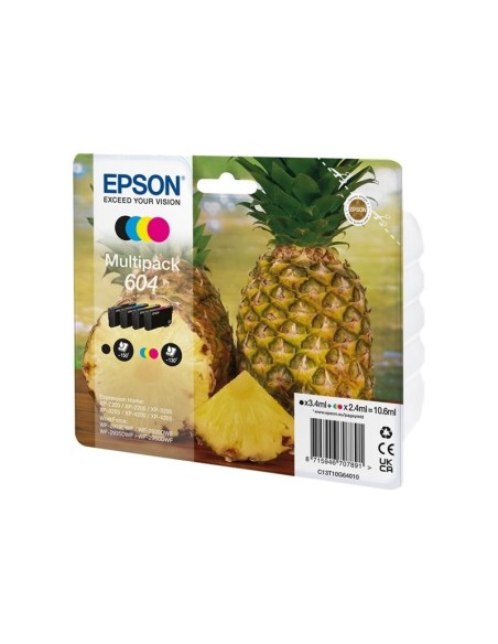 CARTUCHO EPSON 604 MULTIPACK 4 COLORES (PIÑA)