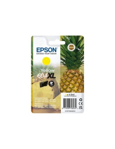 CARTUCHO EPSON 604XL (PIÑA) AMARILLO