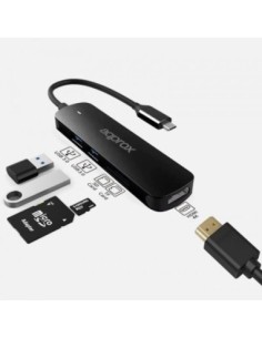 HUB USB C APPROX 5 EN 1 2