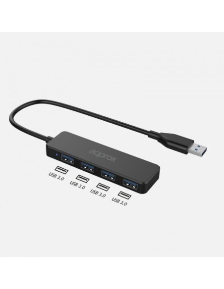 HUB USB 3.0 APPROX 4 PUERTOS