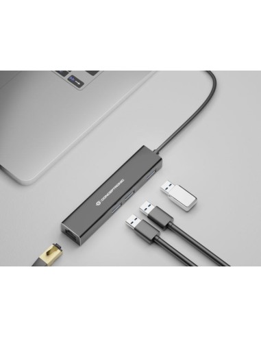 ADAPTADOR CONCEPTRONIC USB-A 3X USB...