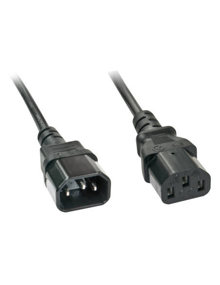 LINDY CABLE DE EXTENSION IEC C14 A IEC C13, 3M