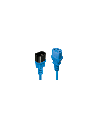 LINDY EXTENSION C14 A C13, AZUL, 1M