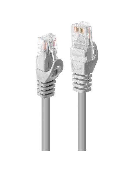 LINDY CABLE DE RED CAT.5E U - UTP, GRIS, 1M