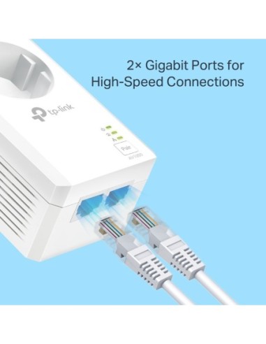 ADAPTADOR RED TP-LINK KIT 2X PLC...