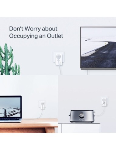 ADAPTADOR RED TP-LINK KIT 2X PLC...