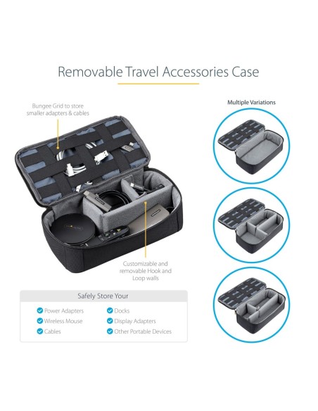 MOCHILA STARTECH 15.6" CON ESTUCHE DE ACCESORIO