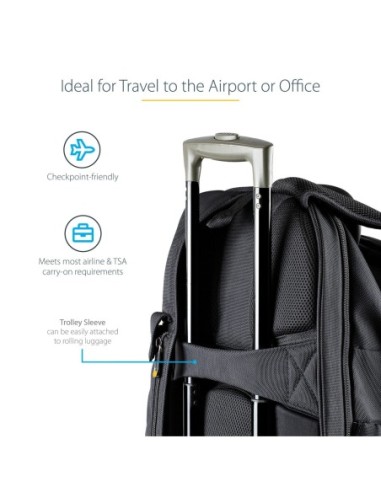 MOCHILA STARTECH 15.6" CON ESTUCHE DE...