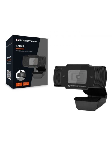WEBCAM FHD CONCEPTRONIC USB 720P...