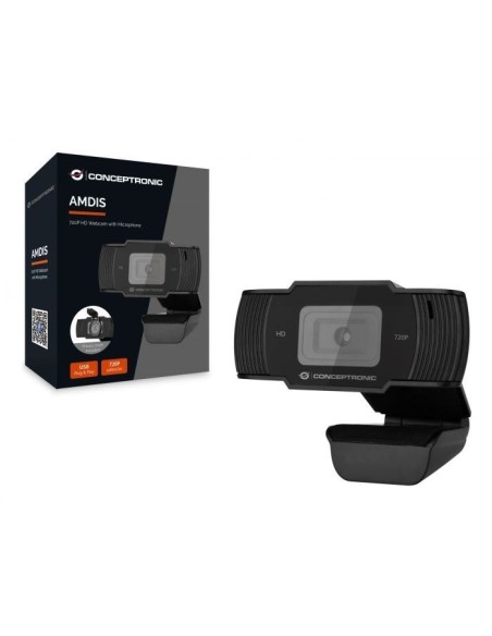 WEBCAM FHD CONCEPTRONIC USB 720P INTERPOLADO