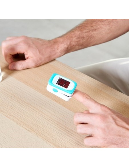 OXIMETRO TAURUS PULSIOMETRO DE DEDO Y PULSO RHYTHM