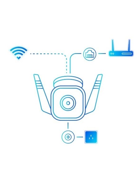 CAMARA IP WIFI TP-LINK TC65 EXTERIOR