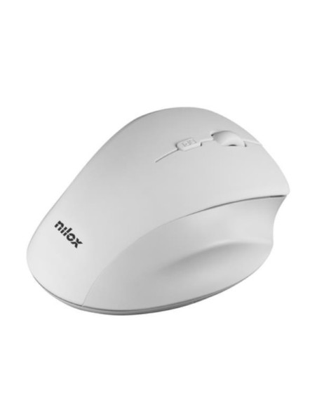 RATON NILOX WIRELESS 3.200 DPI BLANCO