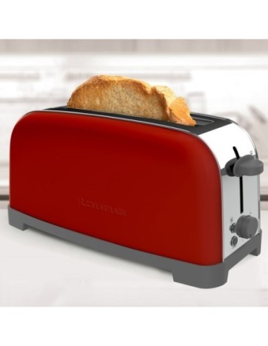 TOSTADORA TAURUS VINTAGE SINGLE RED