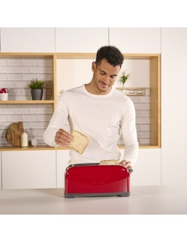 TOSTADORA TAURUS VINTAGE SINGLE RED