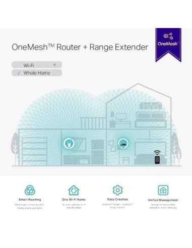 WIFI-REPETIDOR TP-LINK RE315 MESH AC1200