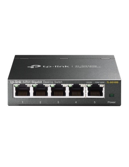 SWITCH TP-LINK 5 PUERTOS NO GESTION METALICO