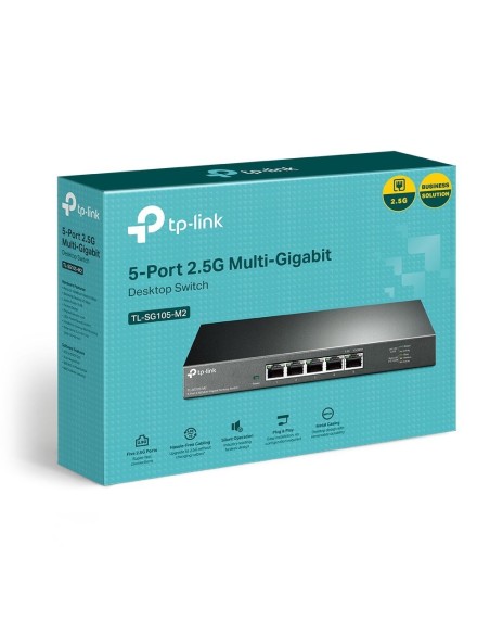 SWITCH TP-LINK SMB 5 PUERTOS NO GESTION 2.5G