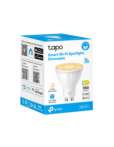 BOMBILLA TP-LINK TAPO L610E 2700K