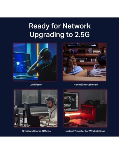 SWITCH TP-LINK SMB 8 PUERTOS NO...