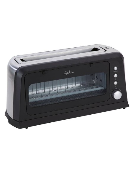 TOSTADORA JATA TT632 FRONTAL CRISTAL 900W