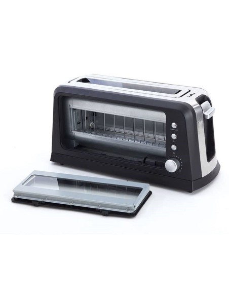 TOSTADORA JATA TT632 FRONTAL CRISTAL 900W