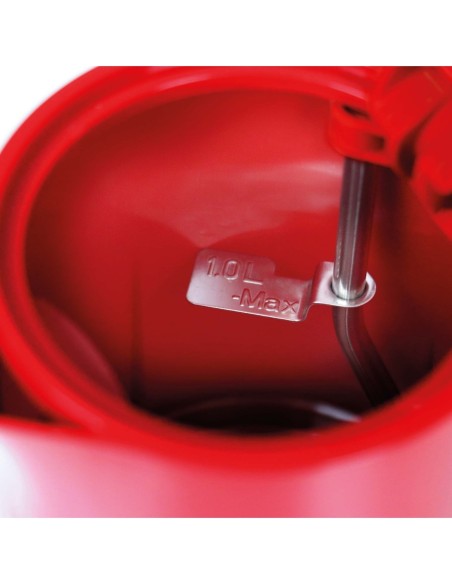 HERVIDOR JATA JEHA1038 1L 2200W ROJO