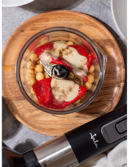 BATIDORA VARILLA JATA BT157 INOX 1000W ACCESORIOS