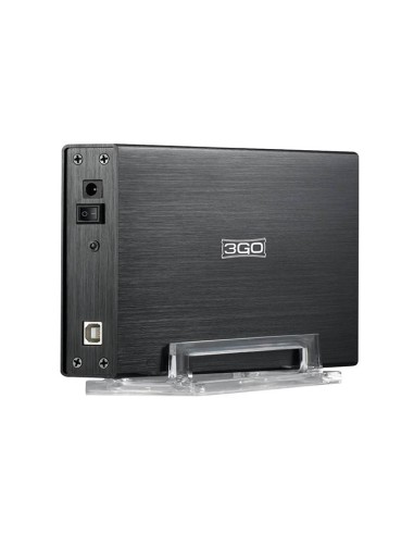 CAJA EXTERNA HDD 3.5" SATA+IDE A USB 3GO NEGRA