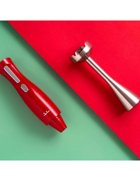 BATIDORA VARILLA JATA BT1852 INOX 900W ROJA