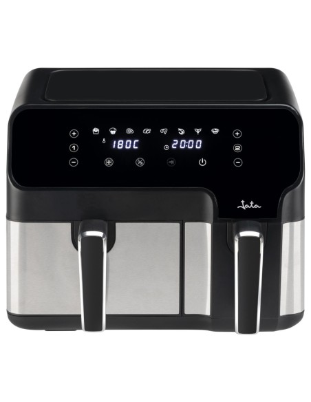 FREIDORA SIN ACEITE JATA JEFR1228 DOBLE 9L 2700W