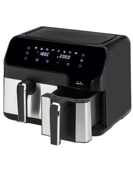 FREIDORA SIN ACEITE JATA JEFR1228 DOBLE 9L 2700W