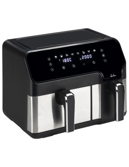 FREIDORA SIN ACEITE JATA JEFR1228 DOBLE 9L 2700W