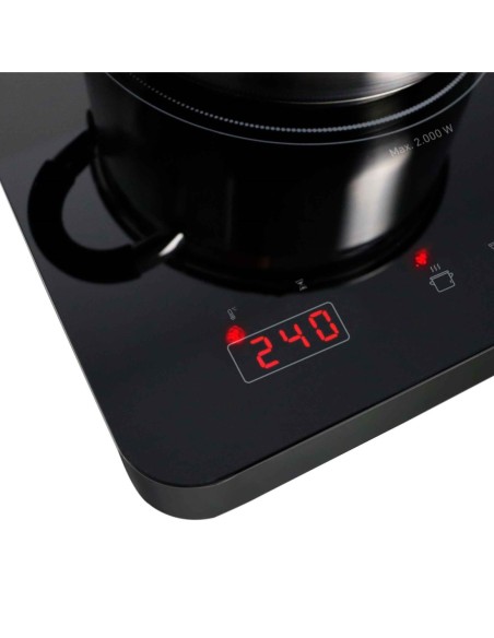 COCINA ELECTRICA JATA INDUCCION JEVI1460 2 PLACAS