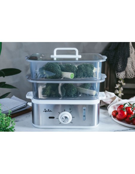 COCINA AL VAPOR JATA CV623 6.8L 800W