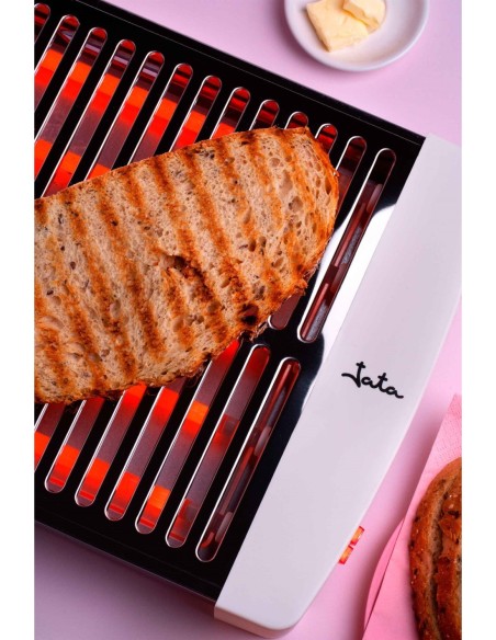 TOSTADORA HORIZONTAL JATA TT5016 1000W BLANCO