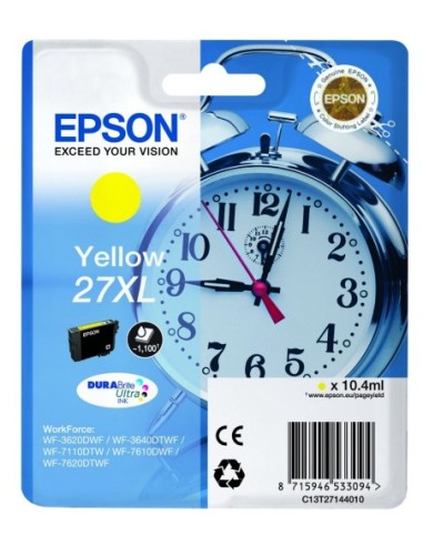 CARTUCHO EPSON 27XL AMARILLO WF3620SS