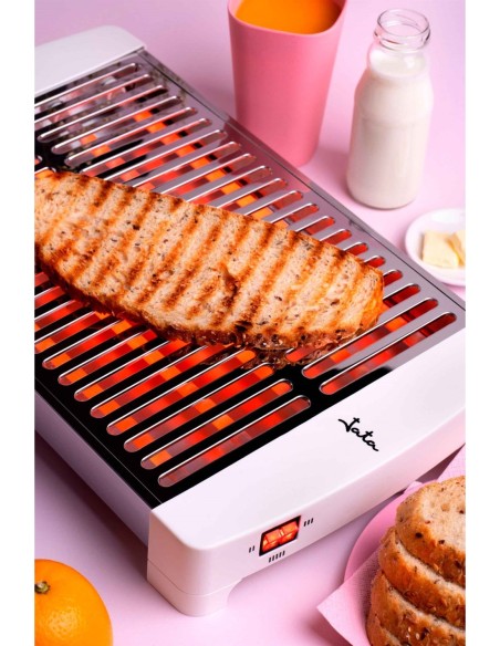 TOSTADORA HORIZONTAL JATA TT5016 1000W BLANCO